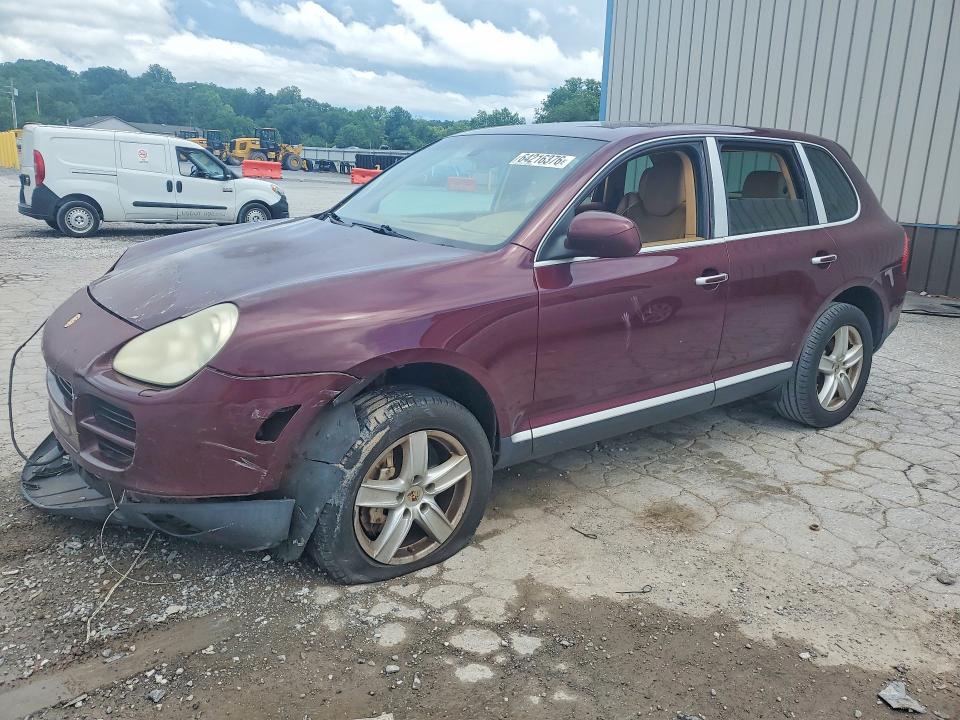 PORSCHE CAYENNE 2004 with VIN WP1AB29P34LA71318 - Photo from auction