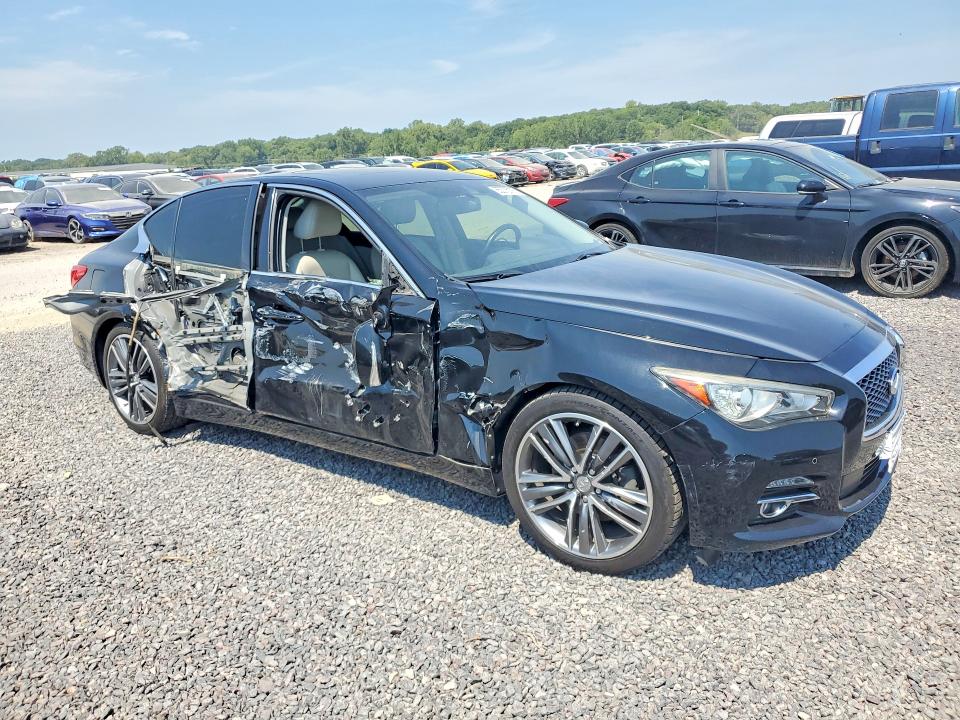 Снимка 4 от търг – 2014 INFINITI Q50 с VIN JN1BV7AR4EM694579