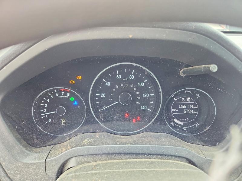 Photo 9 from auction – 2018 HONDA HR-V with VIN 3CZRU6H37JG700540