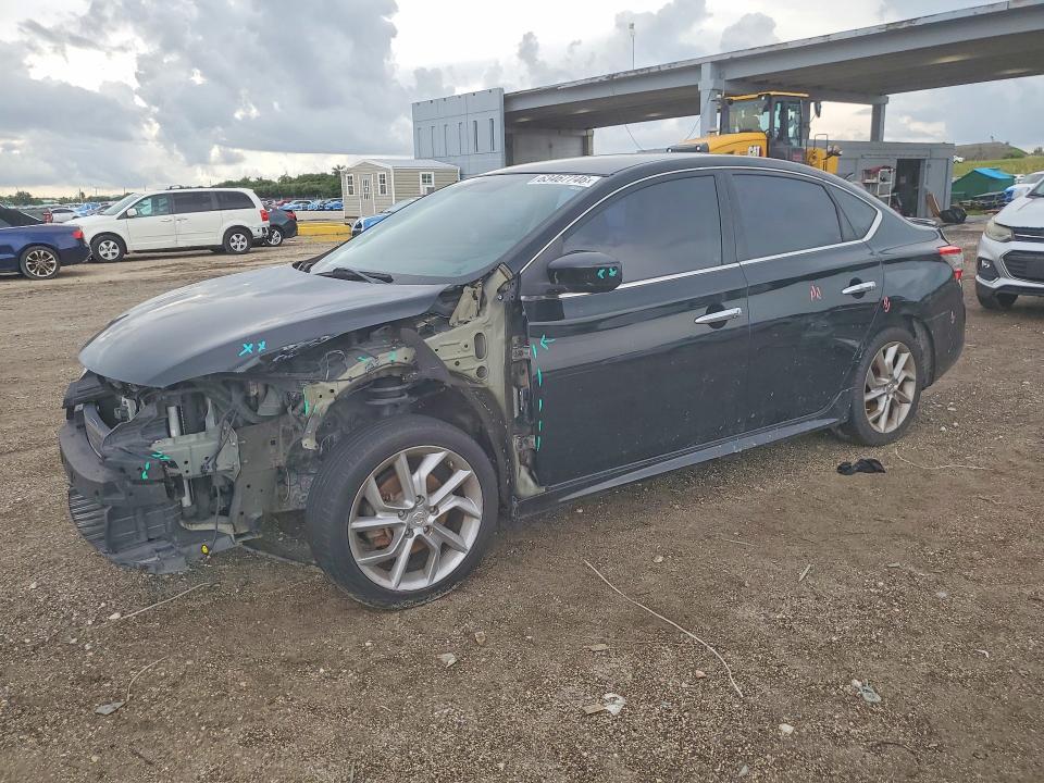 Photo 1 from auction – 2014 NISSAN SENTRA with VIN 3N1AB7AP6EY301598