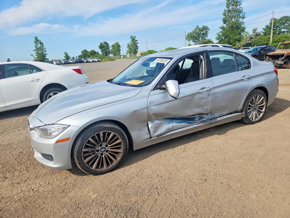 BMW 328 2014 with VIN WBA3B3G55ENR83100 - Photo from auction