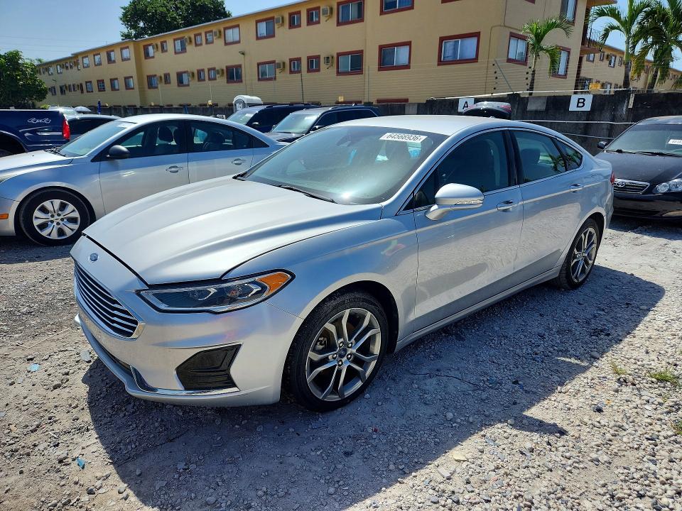 FORD FUSION 2019 with VIN 3FA6P0CD7KR139264 - Photo from auction
