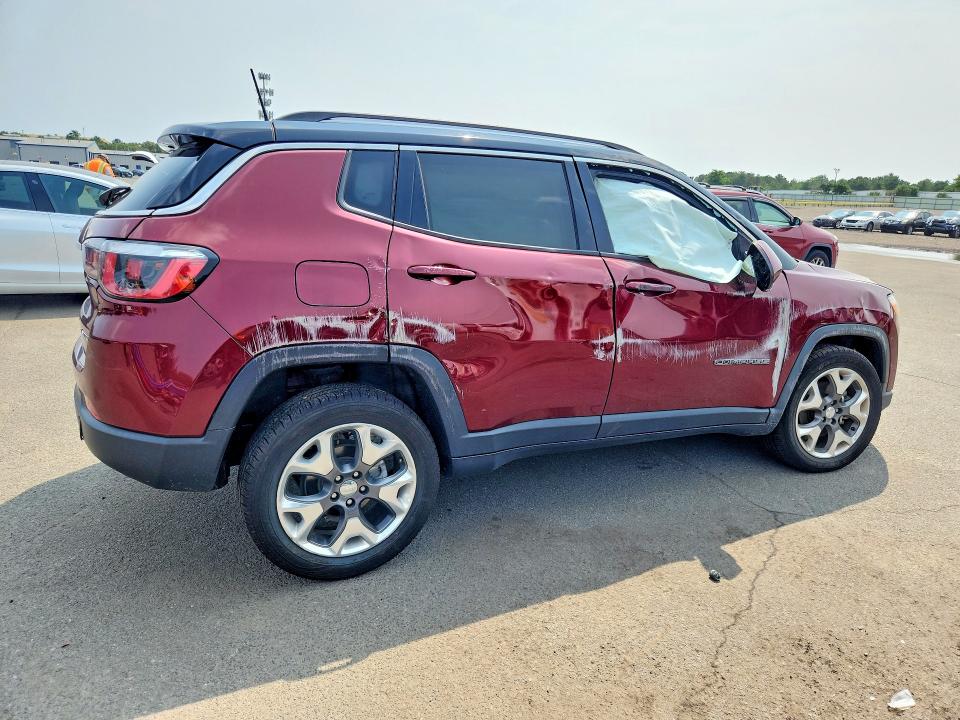 Photo 3 from auction – 2020 JEEP COMPASS with VIN 3C4NJDCB9LT221837