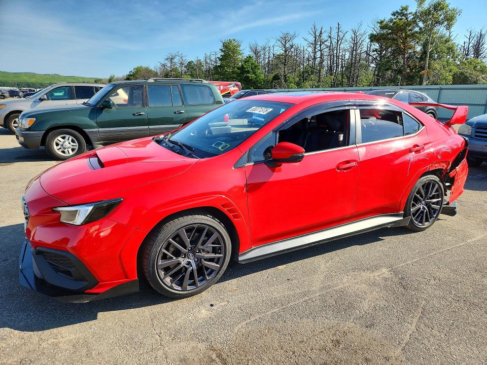 SUBARU WRX 2022 with VIN JF1VBAL60N9028203 - Photo from auction