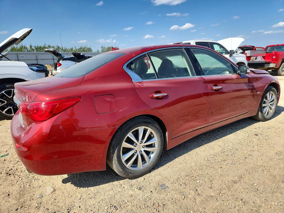 Photo 3 from auction – 2014 INFINITI Q50 with VIN JN1BV7AR6EM706036