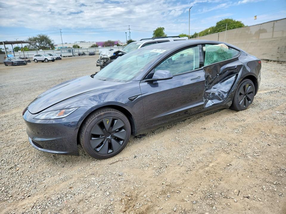 TESLA MODEL 3 2025 with VIN 5YJ3E1EA7SF921044 - Photo from auction