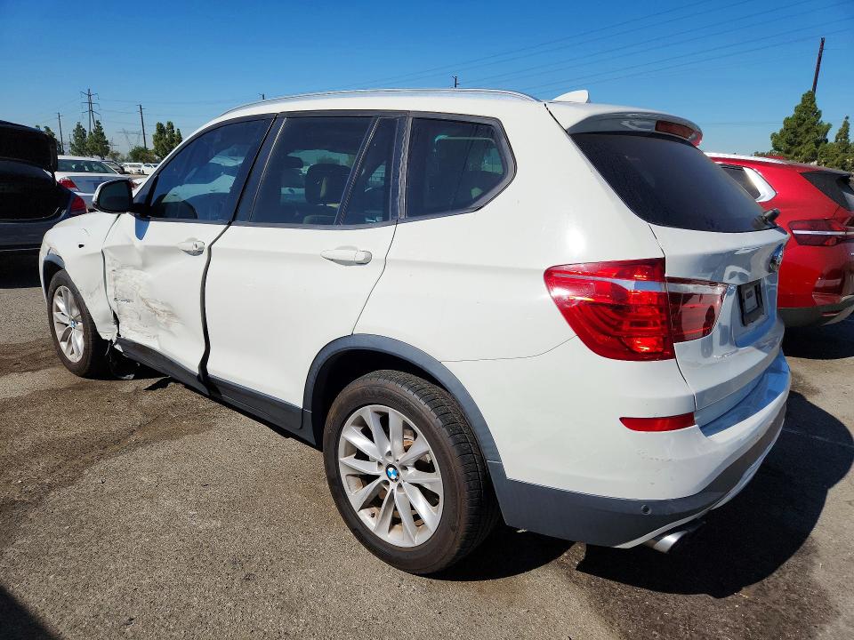 Photo 2 from auction – 2017 BMW X3 with VIN 5UXWZ7C30H0V88751