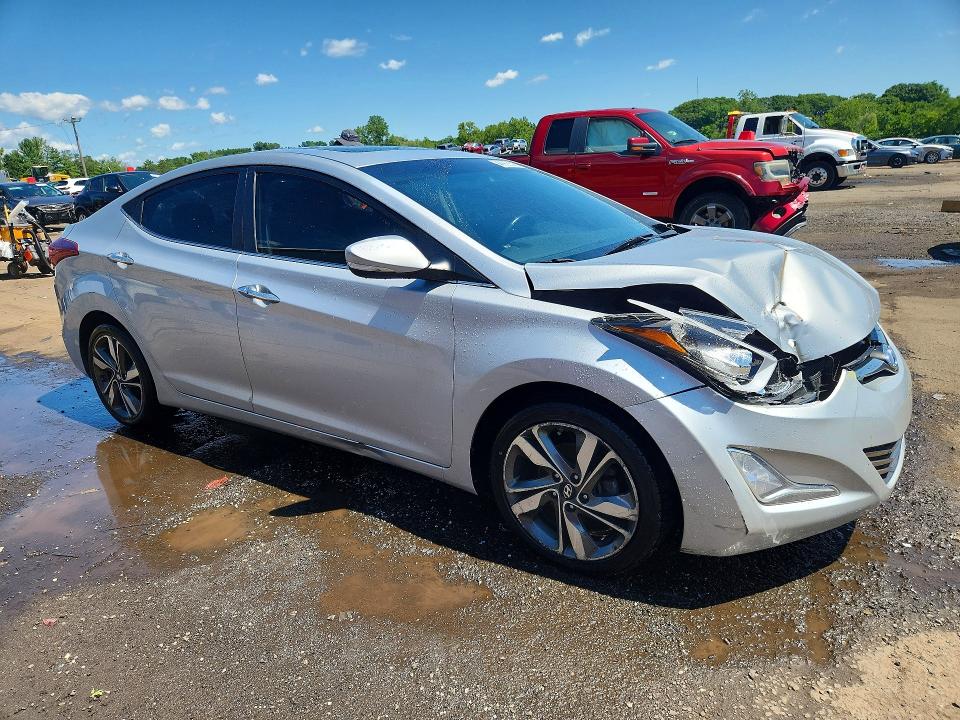 Photo 4 from auction – 2014 HYUNDAI ELANTRA with VIN 5NPDH4AE0EH459535