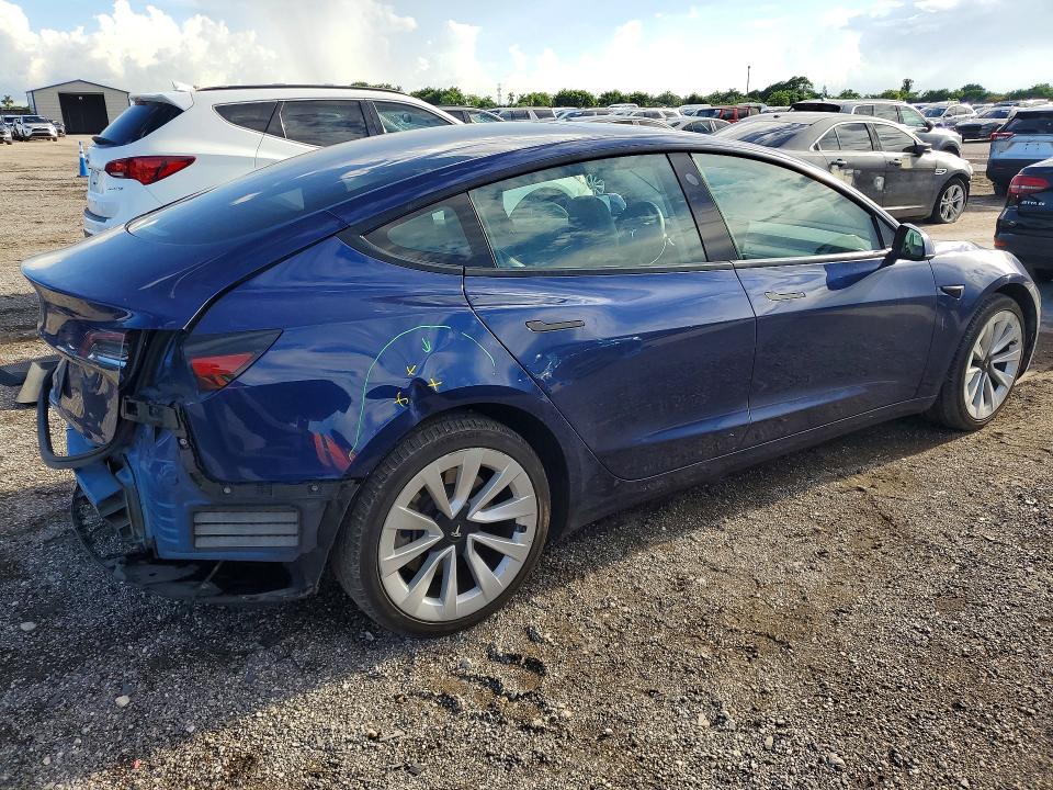 Photo 3 from auction – 2023 TESLA MODEL 3 with VIN 5YJ3E1EA2PF437385
