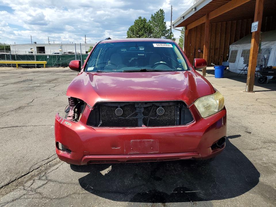 Photo 5 from auction – 2009 TOYOTA HIGHLANDER with VIN JTEDA41A992001805
