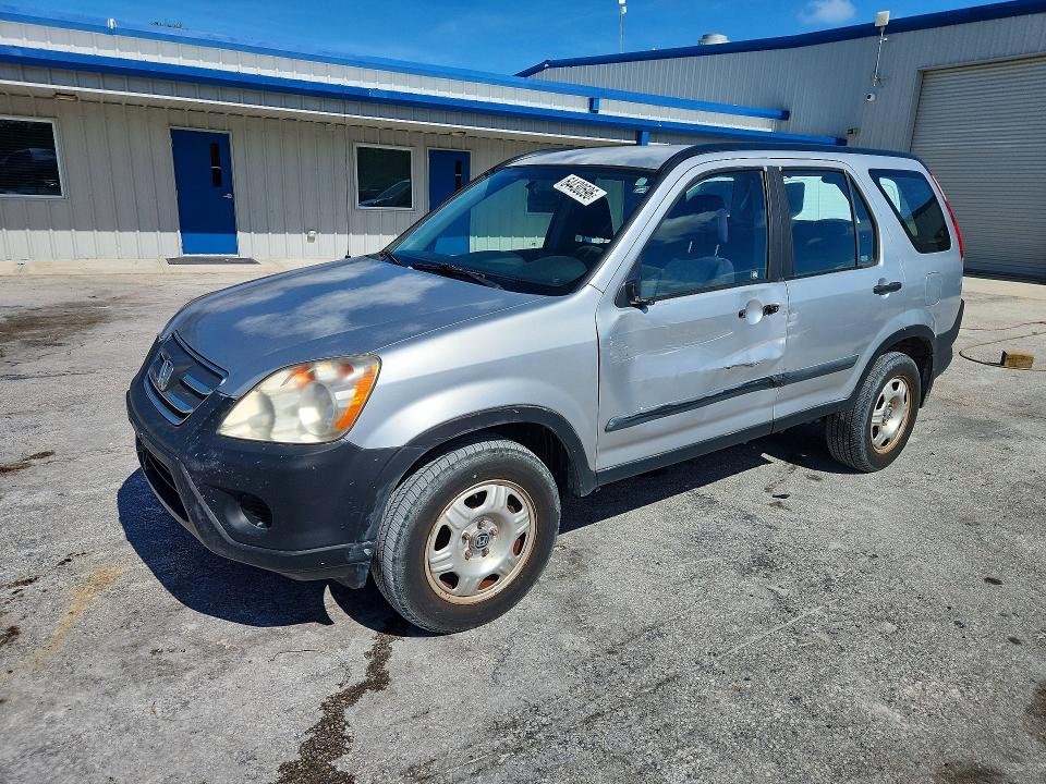 HONDA CR-V 2005 with VIN JHLRD68525C006633 - Photo from auction