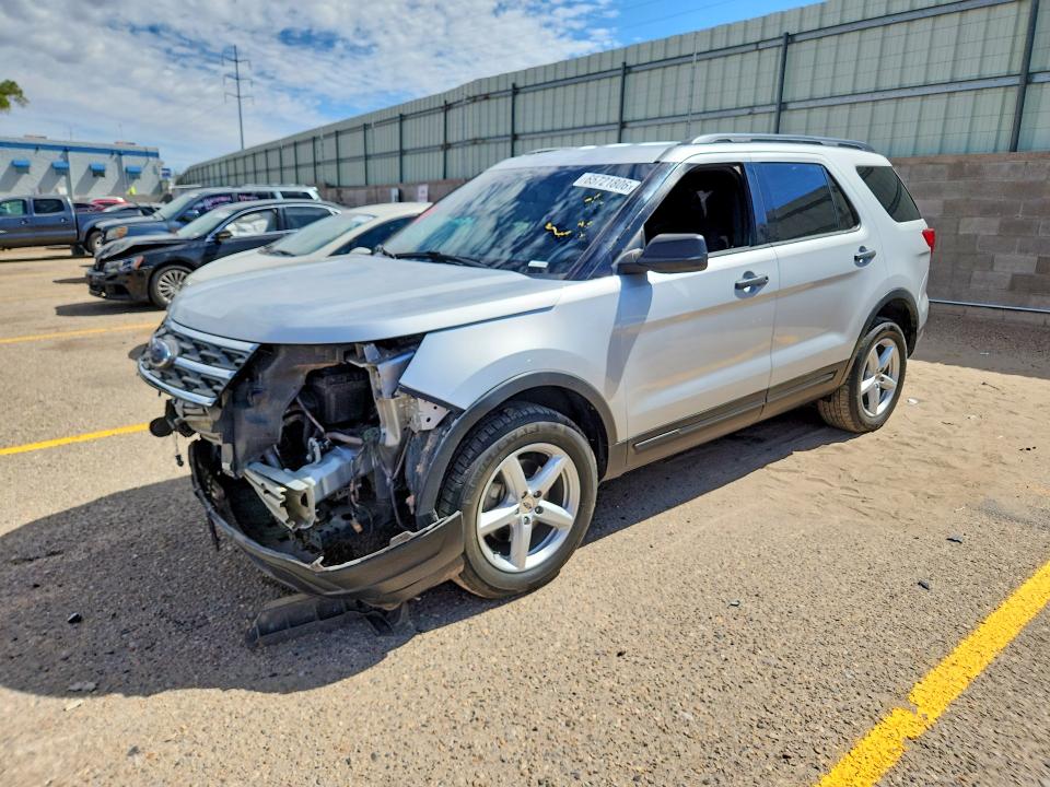 FORD EXPLORER 2018 with VIN 1FM5K8B83JGB95307 - Photo from auction