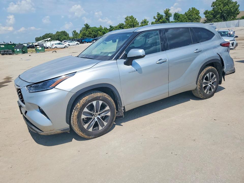 TOYOTA HIGHLANDER 2021 with VIN 5TDGBRCH2MS517012 - Photo from auction
