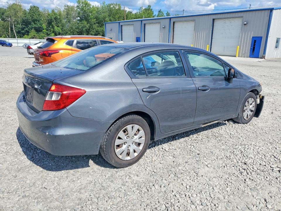 Photo 3 from auction – 2012 HONDA CIVIC with VIN 2HGFB2F54CH306400