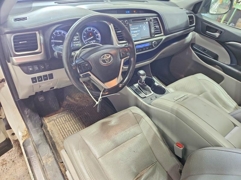 Photo 8 from auction – 2017 TOYOTA HIGHLANDER with VIN 5TDDZRFHXHS414369
