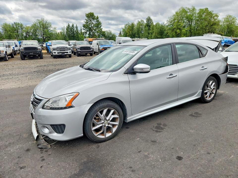 NISSAN SENTRA 2015 с VIN 3N1AB7APXFY320754 - Снимка от търг