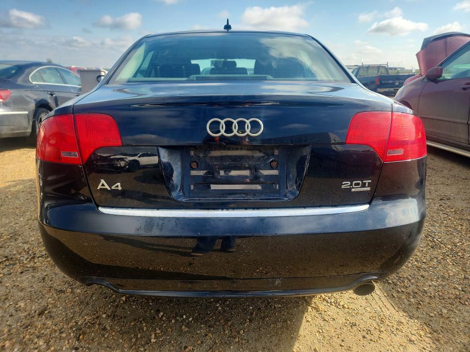 Photo 6 from auction – 2008 AUDI A4 with VIN WAUDF68E18A116748