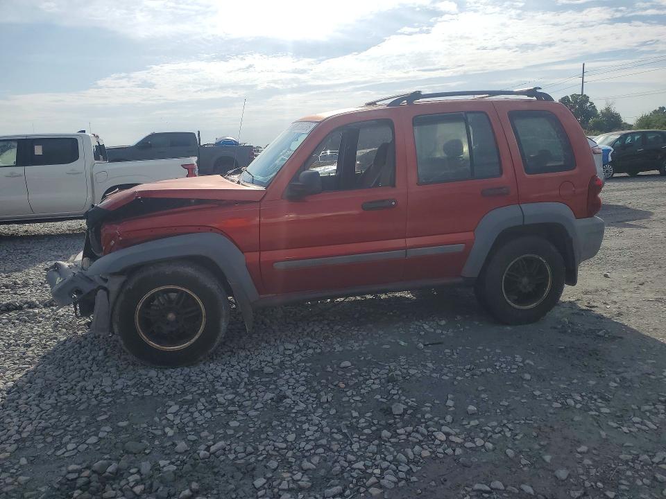 JEEP LIBERTY 2005 with VIN 1J4GK48K45W710751 - Photo from auction