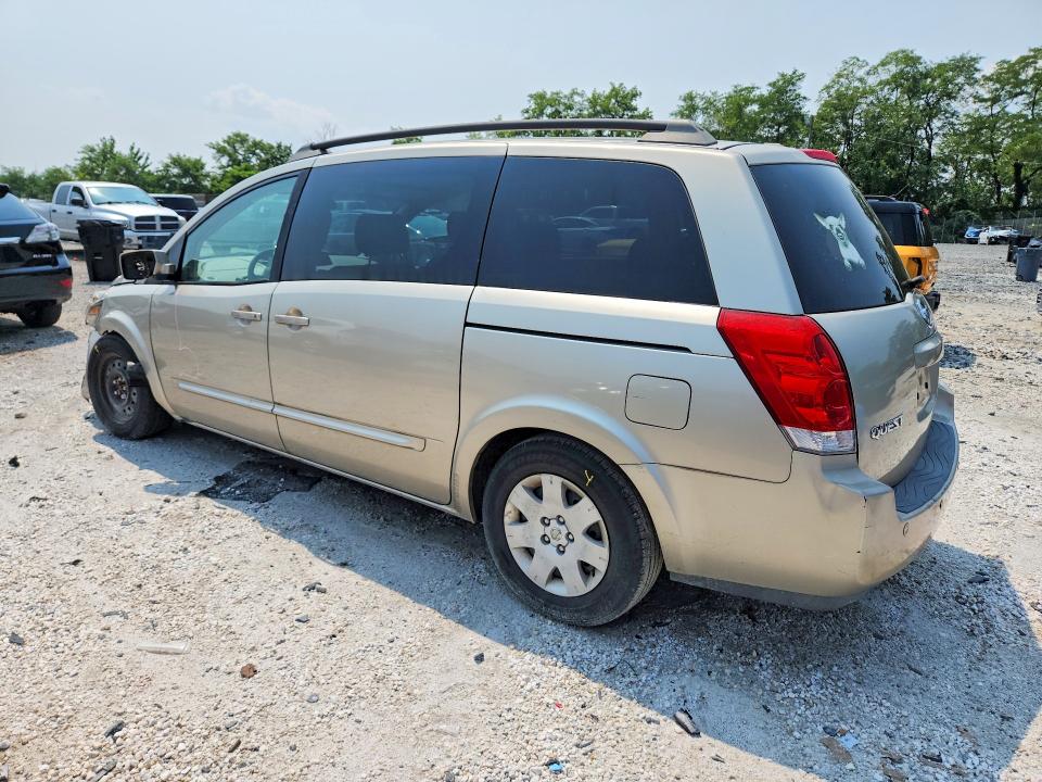 Photo 2 from auction – 2005 NISSAN QUEST with VIN 5N1BV28U75N104133