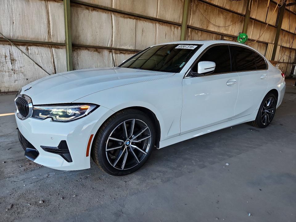 BMW 330I 2021 with VIN 3MW5R1J00M8B91749 - Photo from auction