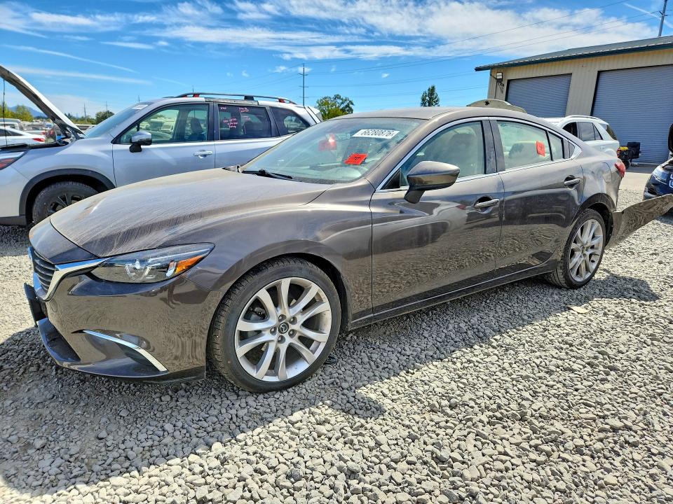 MAZDA 6 2016 with VIN JM1GJ1T54G1470268 - Photo from auction
