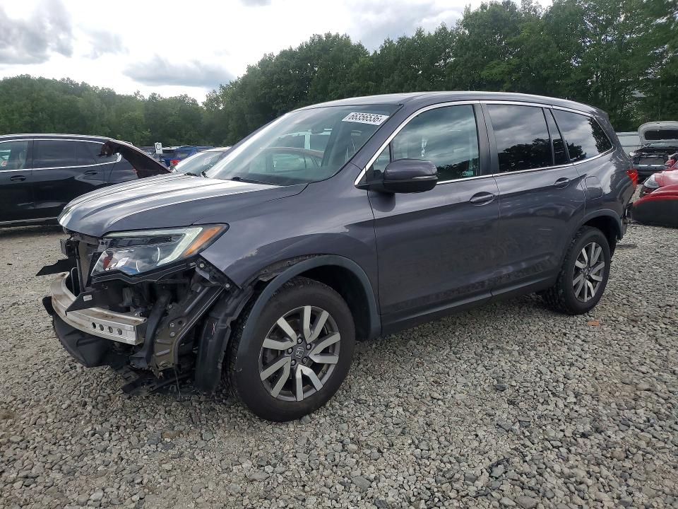 Photo 1 from auction – 2020 HONDA PILOT with VIN 5FNYF6H53LB008460