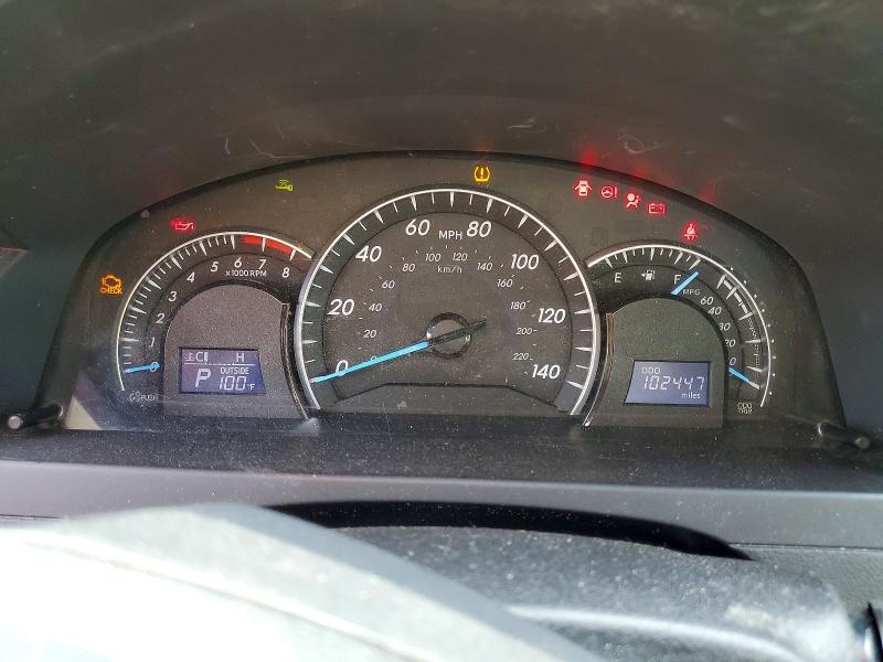 Photo 9 from auction – 2012 TOYOTA CAMRY with VIN 4T1BF1FK4CU607212