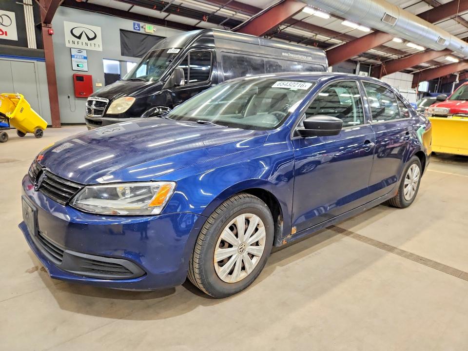 VOLKSWAGEN JETTA 2014 with VIN 3VW2K7AJXEM431935 - Photo from auction