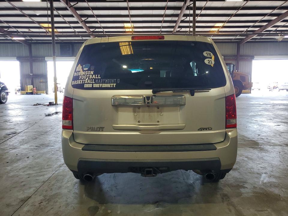 Photo 6 from auction – 2009 HONDA PILOT with VIN 5FNYF48639B038466