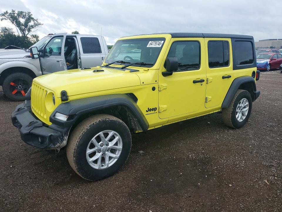 Photo 1 from auction – 2023 JEEP WRANGLER with VIN 1C4HJXKN3PW611892