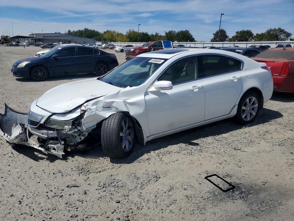 ACURA TL 2013 with VIN 19UUA8F5XDA005644 - Photo from auction