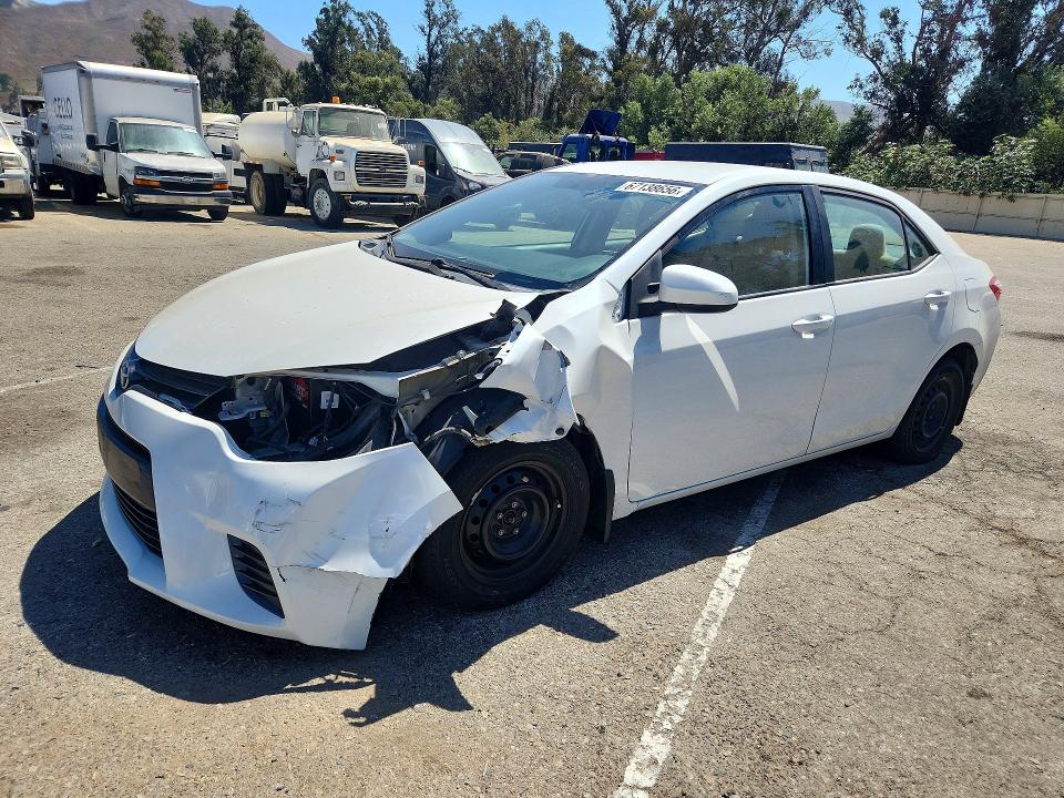 TOYOTA COROLLA 2016 with VIN 5YFBPRHE7GP548344 - Photo from auction