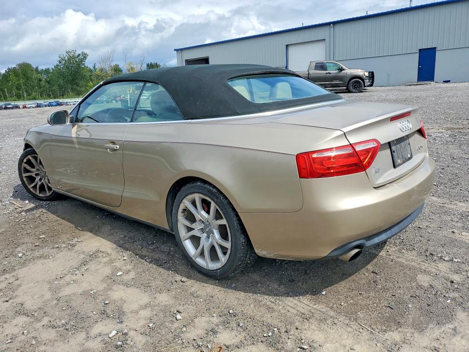 Photo 2 from auction – 2010 AUDI A5 with VIN WAUAFAFH6AN010958