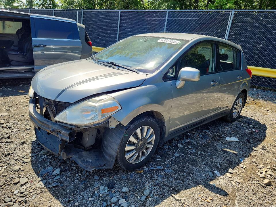 NISSAN VERSA 2007 with VIN 3N1BC13E47L421684 - Photo from auction