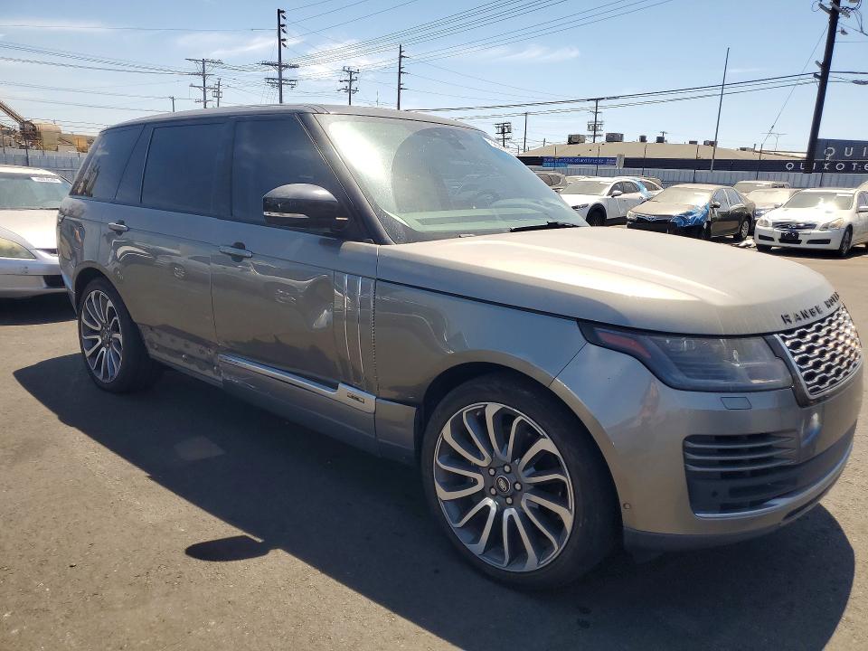 Photo 4 from auction – 2018 LAND ROVER RANGE ROVER with VIN SALGS5RE3JA504664