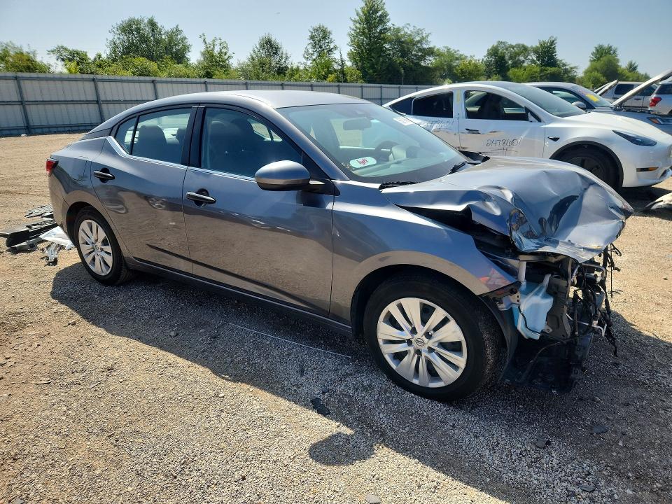 Photo 4 from auction – 2024 NISSAN SENTRA with VIN 3N1AB8BV5RY281496