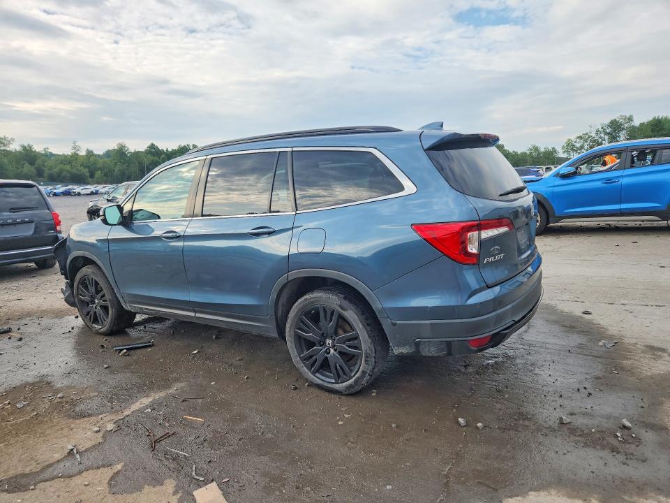 Photo 2 from auction – 2022 HONDA PILOT with VIN 5FNYF6H24NB008847