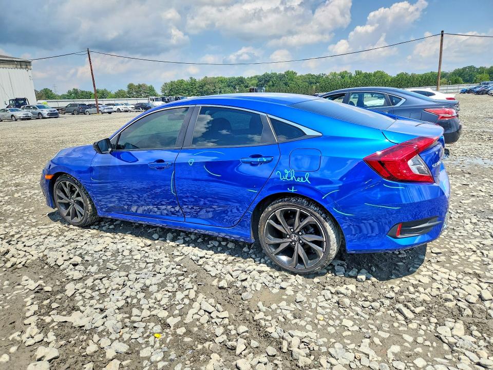 Photo 2 from auction – 2020 HONDA CIVIC with VIN 2HGFC2F60LH522573