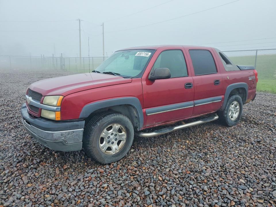 CHEVROLET AVALANCHE 2004 with VIN 3GNEC12T14G169592 - Photo from auction