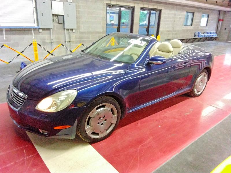 LEXUS SC 2002 with VIN JTHFN48YX20034560 - Photo from auction