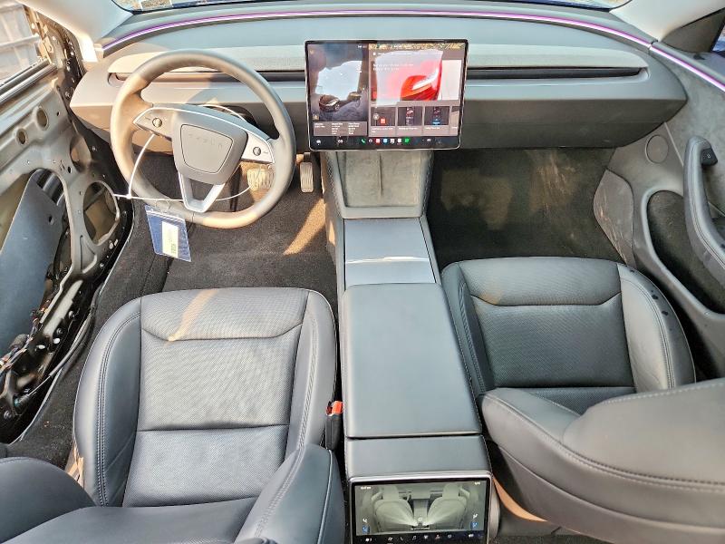 Photo 8 from auction – 2025 TESLA MODEL 3 with VIN 5YJ3E1EB5SF933251