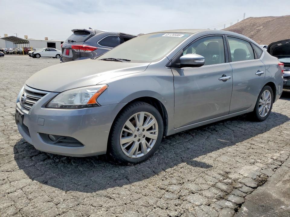 NISSAN SENTRA 2013 with VIN 3N1AB7AP0DL777194 - Photo from auction