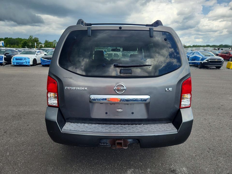 Photo 6 from auction – 2008 NISSAN PATHFINDER with VIN 5N1BR18A98C621325