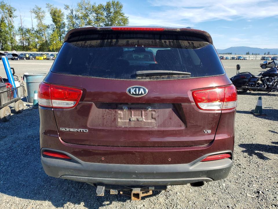 Photo 6 from auction – 2016 KIA SORENTO with VIN 5XYPGDA59GG161768