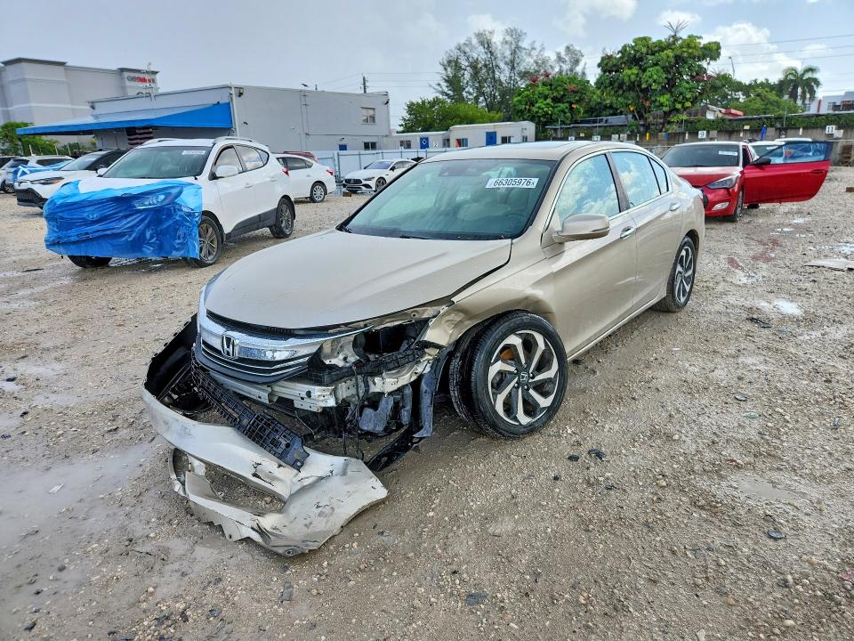 HONDA ACCORD 2016 with VIN 1HGCR2F06GA118632 - Photo from auction