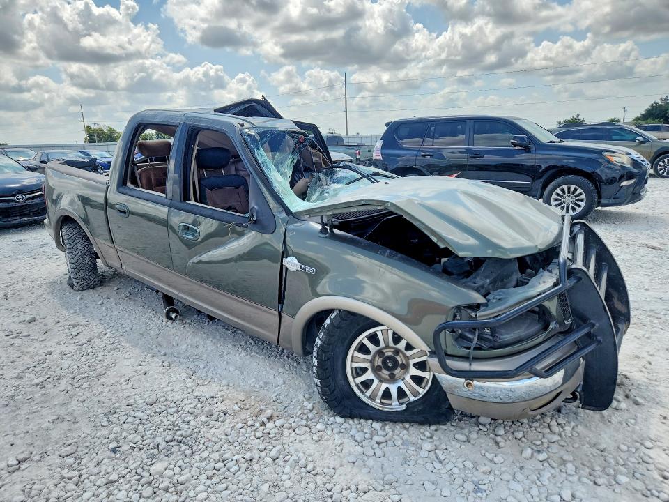 Photo 4 from auction – 2003 FORD F150 with VIN 1FTRW08L43KC01591