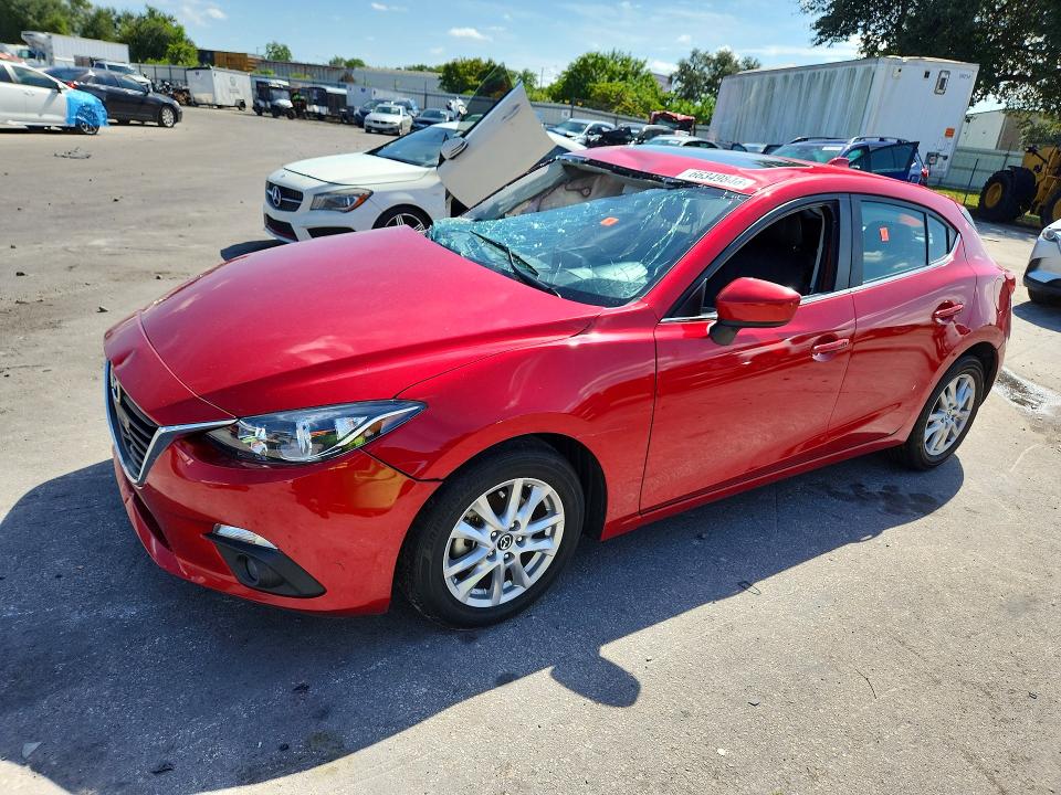 MAZDA 3 2015 with VIN 3MZBM1M75FM139389 - Photo from auction