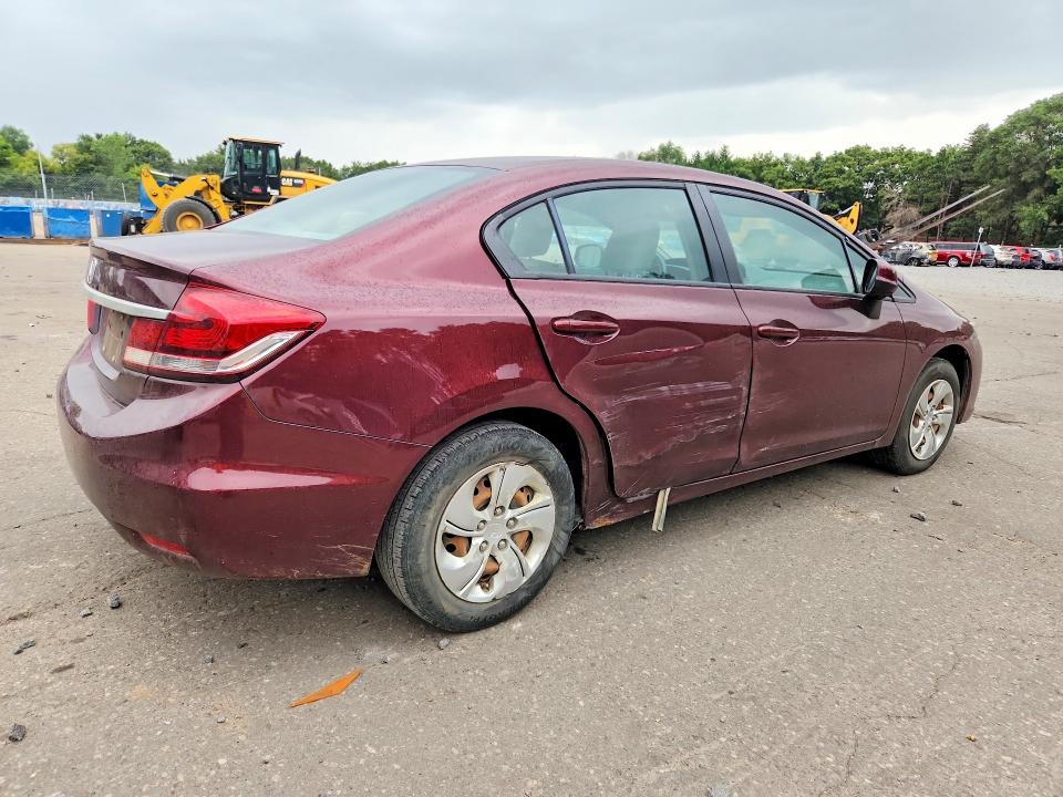 Photo 3 from auction – 2013 HONDA CIVIC with VIN 19XFB2F55DE089709