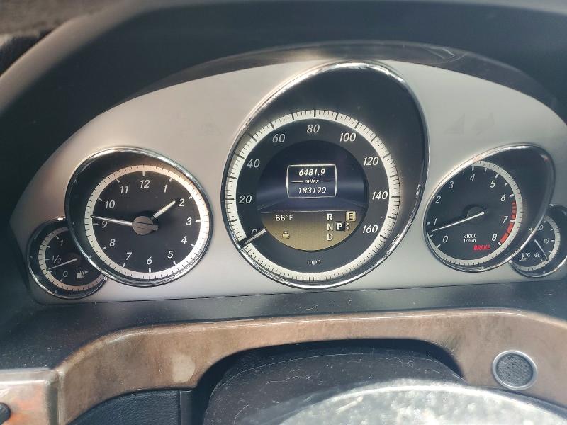 Photo 9 from auction – 2012 MERCEDES-BENZ E with VIN WDDHF8JB4CA639633