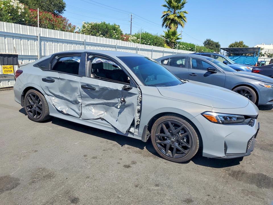 Photo 4 from auction – 2025 HONDA CIVIC with VIN 2HGFE2F59SH589592